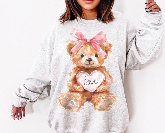 valentine bear 🐻🩷