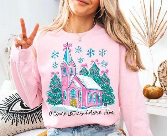 o come it's us adore him