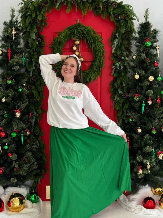 Jesus Is The Reason in White