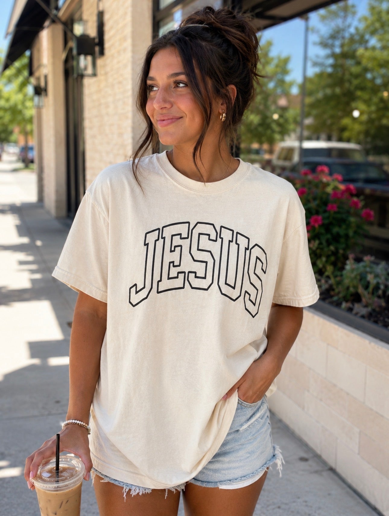 Jesus tee (comfort color tee)