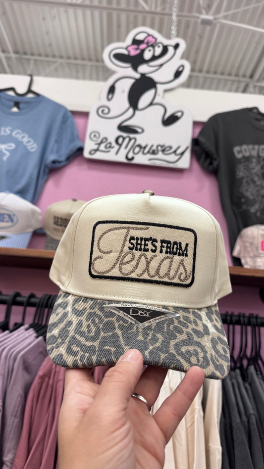 She's from tx (Cheetah) ￼