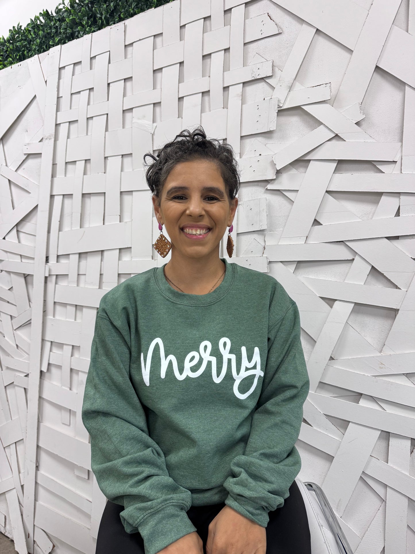 Merry in Heather Green