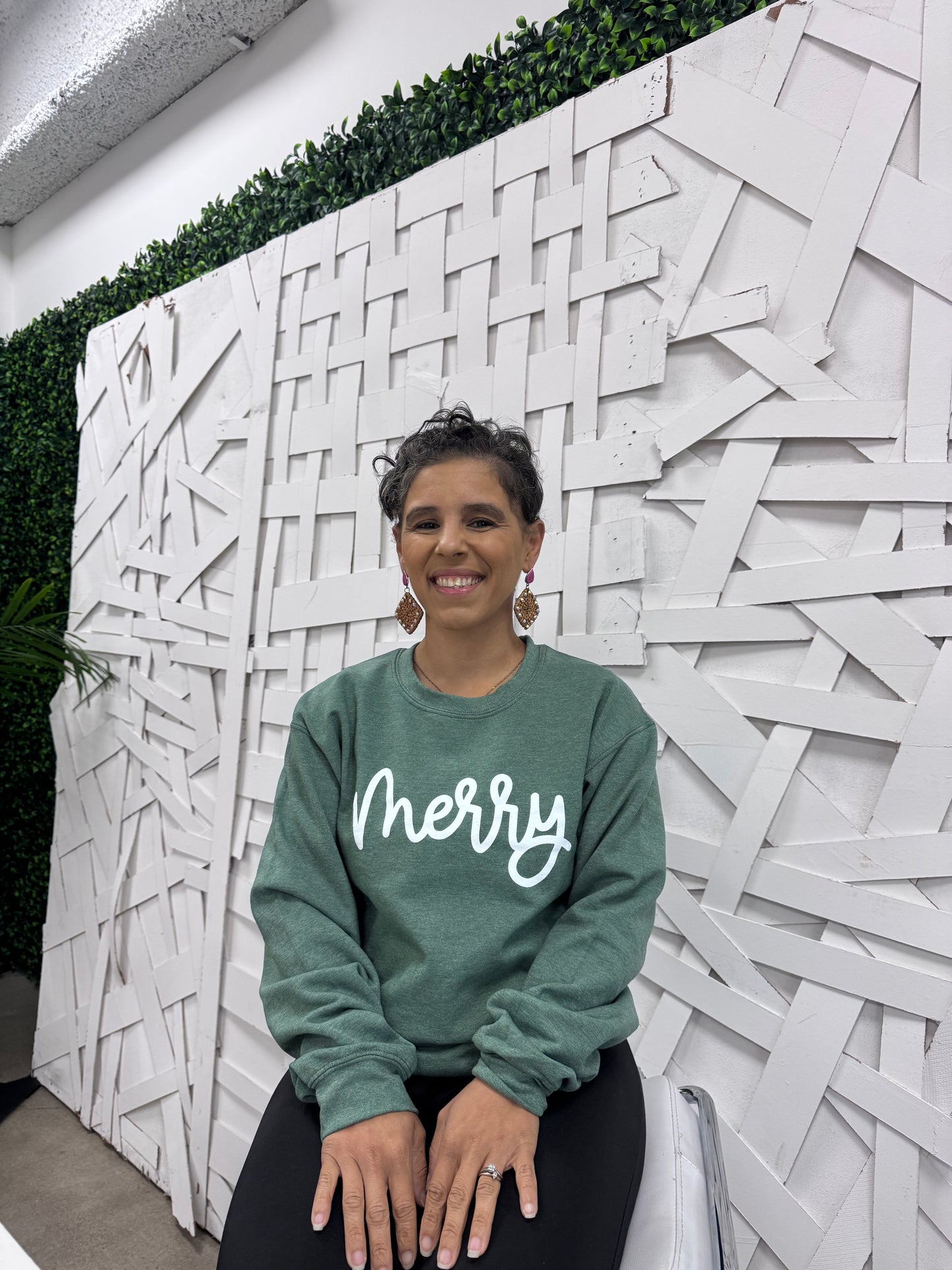 Merry in Heather Green