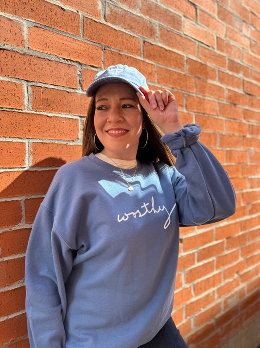 Worthy Sweatshirt Blue